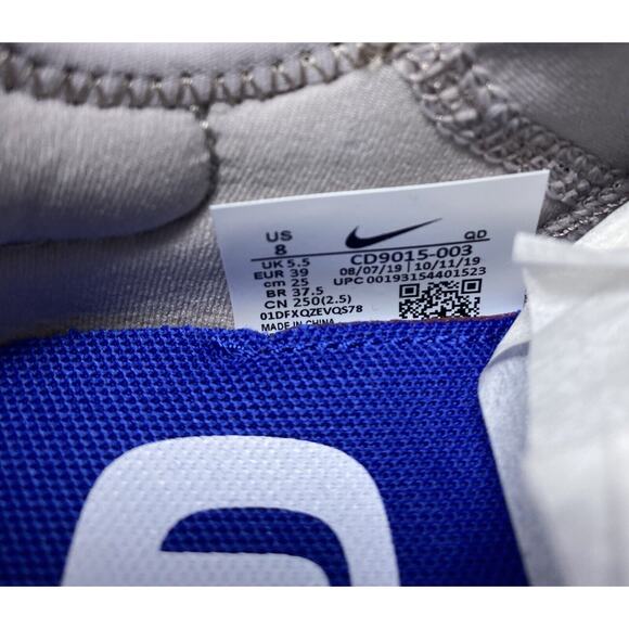 Nike React Presto Silver Lilac Vivid Purple CD9015-003 Running Shoes Women's 8 - Picture 7 of 7